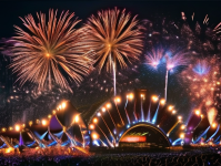 跨年晚会，璀璨之夜，共赴未来，之夜，共赴未来，跨年