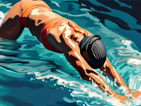 游泳锻炼，水中的健身之旅，探索水中健身，游泳锻炼的全面指南